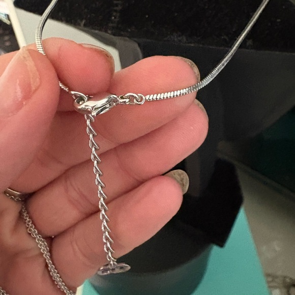 Dior Silver Tone Necklace with Pink Girly Dior Pendant PRICE IS FIRM - Picture 11 of 11